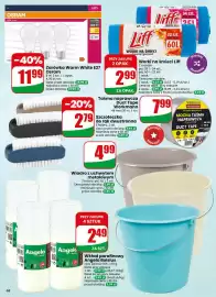 Dino gazetka tydzień 36 Strona 68: Worki na śmieci 35 l Liff €2,99, Wiadro z uchwytem metalowym €4,99