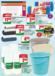 Dino gazetka tydzień 36 Strona 68: Worki na śmieci 35 l Liff €2,99, Wiadro z uchwytem metalowym €4,99