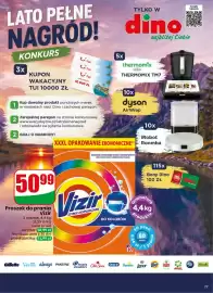 Dino gazetka tydzień 36 Strona 77: Proszek do prania Vizir €50,99