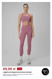 4F gazetka tydzień 36 Strona 7: Legginsy treningowe bezszwowe damskie 4F €69,99