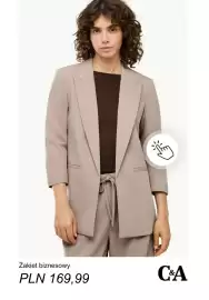 C&A gazetka tydzień 36 Strona 9: Żakiet biznesowy C & A €169,99