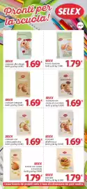 Volantino Supermercati Dok Pagina 3: Selex croissant all'albicocca €1,69, Selex croissant con crema al cioccolato €1,69