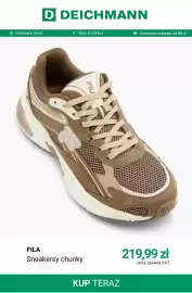 Deichmann gazetka tydzień 36 Strona 8: Sneakersy chunky Fila €219,99