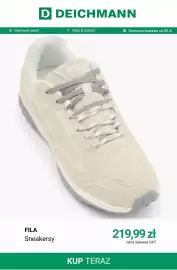 Deichmann gazetka tydzień 36 Strona 9: Sneakersy Fila €219,99