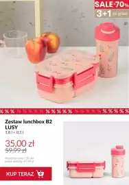 Homla gazetka tydzień 36 Strona 3: Zestaw lunchbox B2 Lusy 1,8 l + 0,5 €35,00