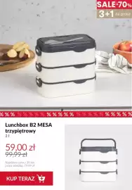 Homla gazetka tydzień 36 Strona 4: Lunchbox B2 Mesa trzypiętrowy €59,00