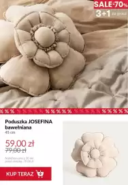 Homla gazetka tydzień 36 Strona 7: Poduszka Josefina bawełniana 45 cm €59,00