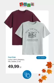 Smyk gazetka Strona 13: Luźny t-shirt chłopięcy 2-pak Cool Club €49,99