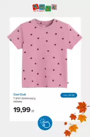 Smyk gazetka Strona 14: T-shirt dziewczęcy różowy Cool Club €19,99