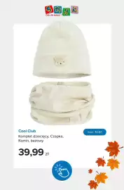 Smyk gazetka Strona 15: Komplet dziecięcy czapka komin beżowy Cool Club €39,99