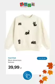 Smyk gazetka Strona 3: Bluza dziewczęca beżowa Cool Club €39,99
