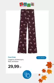 Smyk gazetka Strona 4: Legginsy dziewczęce flare bordowe Cool Club €29,99