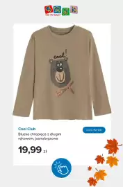 Smyk gazetka Strona 8: Bluzka chłopięca z długim rękawem jasnobrązowa Cool Club €19,99