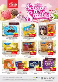 Nesto catalogue Page 1: Wall's Twister Ice Cream MP €9,99, London Dairy Ice Cream €21,99