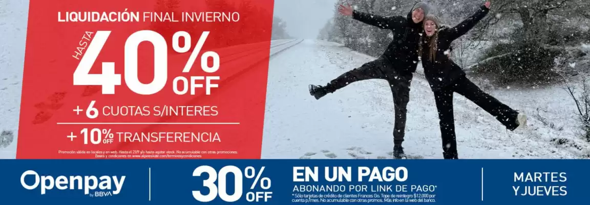 Alpine Skate (válido hasta 24-09)