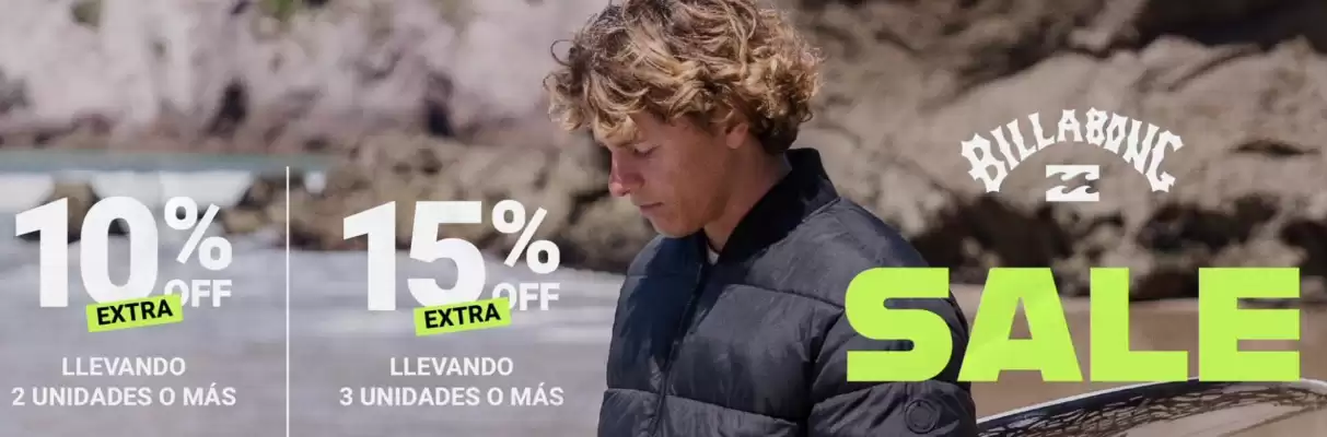 Billabong (válido hasta 24-09)