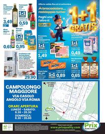 Volantino Prix Quality Pagina 24: Birra Beck's €0,69, Latte Parzialmente Sremato Valgardena €0,49