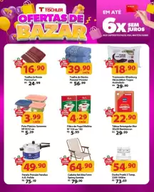 Catálogo Supermercados Tischler Página 5: Tábua retangular mor bamboo €22,90, Panela Pressão Panelux €49,90