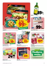 Stora Coop kundeavis uke 36 Side 3: Royal Greenland Räkor med skal €55,00, Arla Vispgrädde €19,90