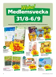 Stora Coop kundeavis uke 36 Side 4: Scan Grillkorv €39,90, Peka gratäng €45,00