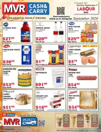 MVR Cash & Carry flyer Page 1