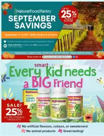 Natural Food Pantry flyer Page 1