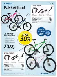 Thansen tilbudsavis Side 21: X-ZITE Mountainbike 24-26 €2.378,00