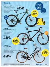 Thansen tilbudsavis Side 23: X-ZITE Mountainbike 26 (21-gear) €1.299,00, X-ZITE Mountainbike 29 €2.999,00