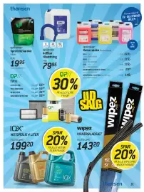 Thansen tilbudsavis Side 31: Optimize Sprinklervæske €19,95, Optimize AdBlue tilsætning €79,95