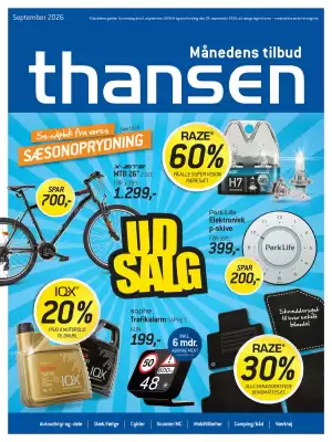 Thansen (gælder indtil 29-09)