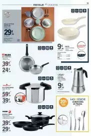 Catálogo E.Leclerc Página 19: Sartén €9,95
