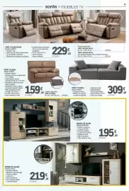 Catálogo E.Leclerc Página 9: Mueble de salon €219,00, Sofa 2 plazas €159,00