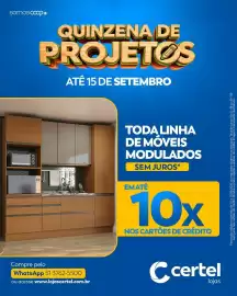 Folheto Lojas Certel Página 1