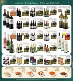 Encarte Dona de Casa Página 8: Espumante casa perini €54,90, Vinho Argentino Sin Palabras Malbec €39,99