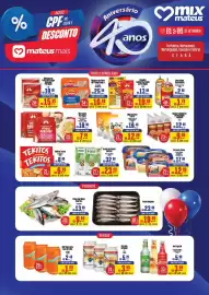 Encarte Mix Mateus semana 36 Página 1: Fileinho de Peito de Frango Seara €16,99, Anéis de Cebola McCain €23,90