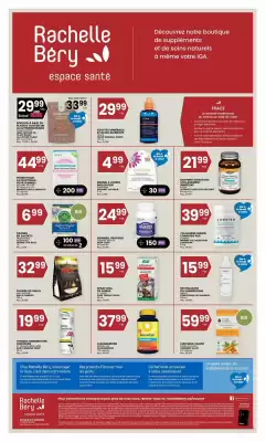 Rachelle-Bery Pharmacy flyer (valid until 10-09)