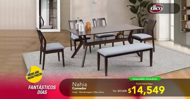 Muebles Dico (válido hasta 30-09)