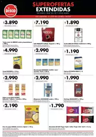 Folleto Disco Página 2: Hellmanns mayonesa asado €2.990,00, Nesquik cereal €2.990,00