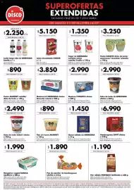 Folleto Disco Página 3: La serenisima manteca clasica €3.850,00, La serenisima leche larga vida €2.250,00
