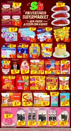 Encarte Rede Supermarket Página 3: Fígado bovino €14,97, Iogurte Polpa Infantil ou Zero Itambé Sabores €7,99