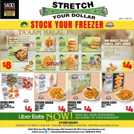 Sacks Food Co. flyer Page 1
