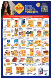Folheto Mercantil Rodrigues Página 1: Margarina deline cremosa c/sal €4,95, Flocão de milho gostosin são braz €0,99