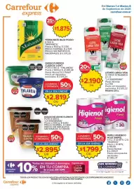 Folleto Carrefour Express semana 36 Página 1: Higienol papel higiénico hoja simple €1.799,00