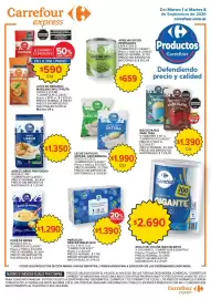Folleto Carrefour Express semana 36 Página 4: Carrefour classic jugo de naranja manzana multifruta €590,00