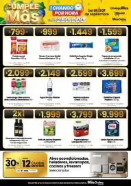 Catálogo Changomas semana 36 Página 1: Tresemmé shampoo o acondicionador €13.018,00, Campanita papel higiénico €1.187,00