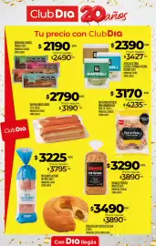 Folleto Supermercados DIA semana 36 Página 9: Deli pan tortillas de trigo €2.390,00, Pureza budín varios sabores €2.190,00