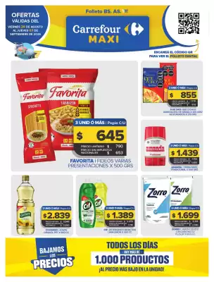 Carrefour (válido hasta 4-09)