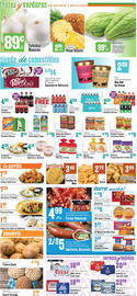 Market Basket weekly ad week 37 Page 2: White Onions €0,89, 7Up, Big Red or Sunkist €8,99