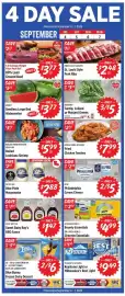Rouses weekly ad week 36 Page 2: Philadelphia cream cheese €2,50, Sweet Seedless Large Red Watermelon €3,77