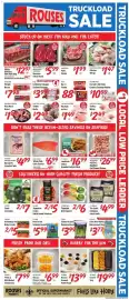 Rouses weekly ad week 36 Page 3: Pork Steaks €1,99, Stoplight Bell Peppers €6,00